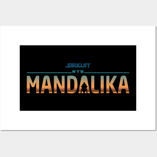 Sirkuit Mandalika Typographic Design T-Shirt 01 Posters and Art